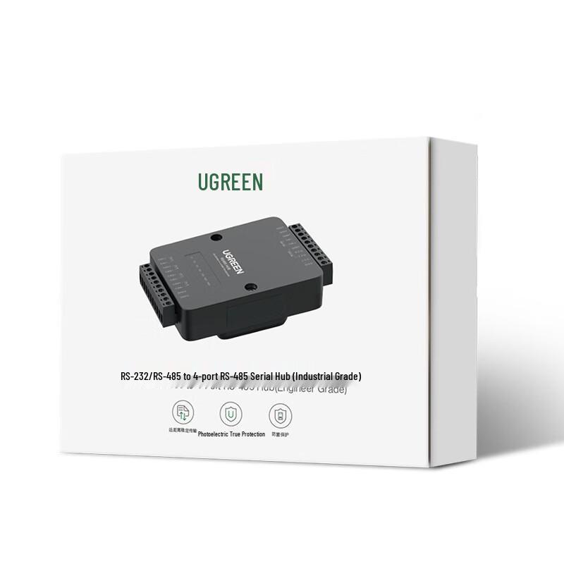 Ugreen RS232/485 To 4-Port RS485 Opto-Isolated Converter Hub