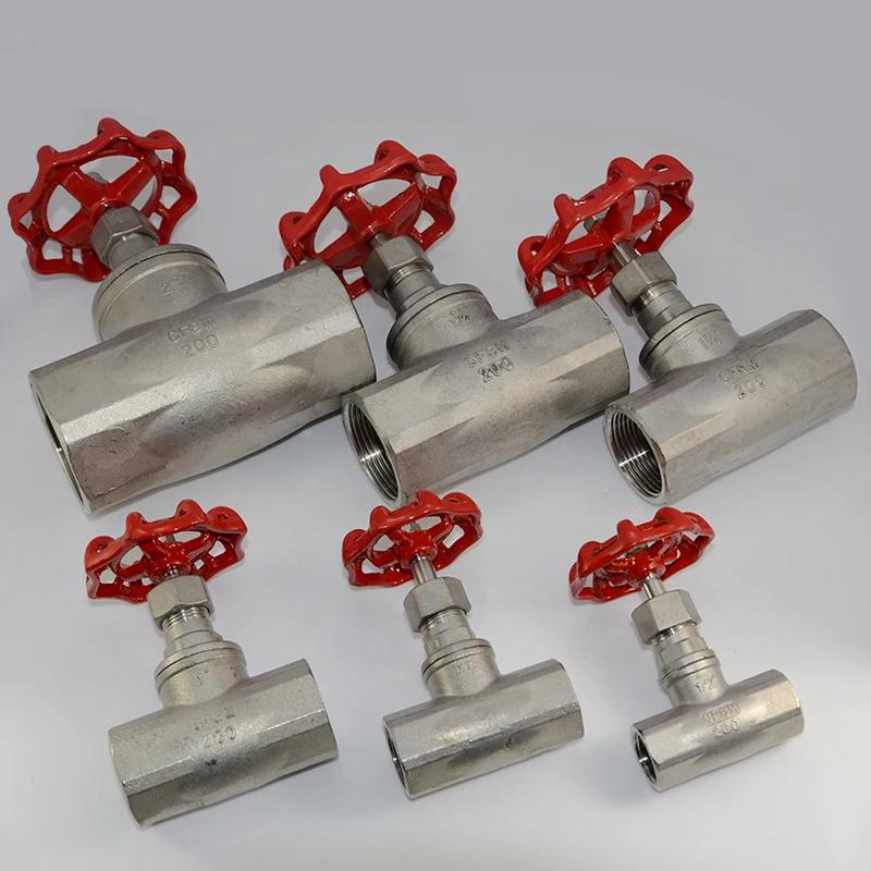 Kula zaworowa ze stali nierdzewnej 304 z gwintem BSP 1/2"-1-1/4" do systemów wody wysokotemperaturowej – Klasa przemysłowa