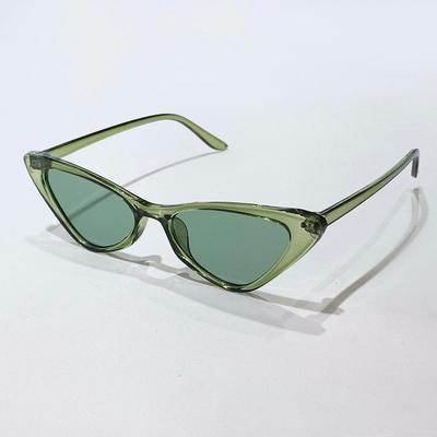 Gafas de sol estilo ojo de gato estilo retro con montura pequeña para mujer, protección UV400, gafas de sol modernas, accesorios de ropa de calle