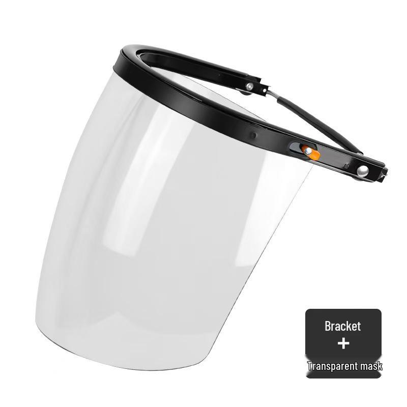 PC Face Shield Welding Mask: Aluminum Reinforced, Anti-Impact Safety Helmet for Grinding and Welding