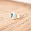 Swiss Blue Topaz Gemstone 925 Sterling Silver Jewelry Beautiful Bridesmaid Ring RR-61-11