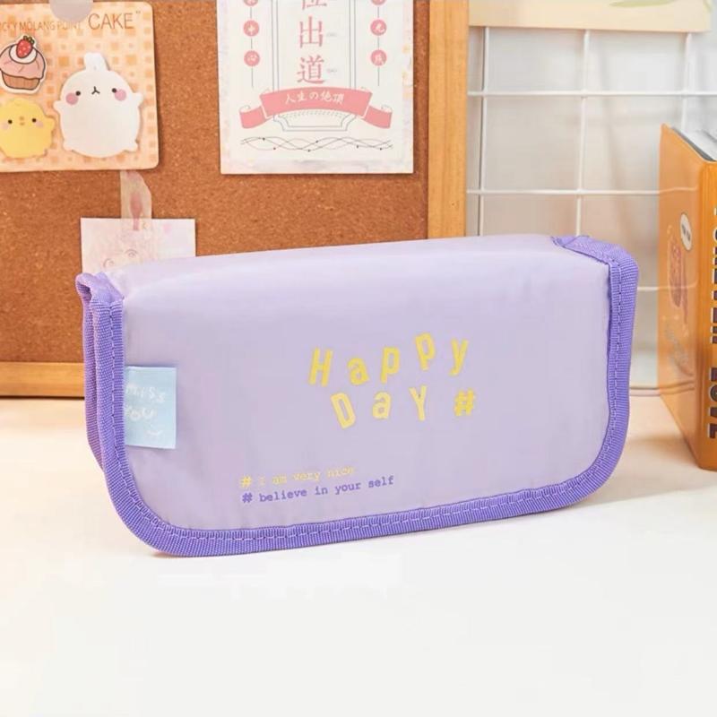 My Little Flap Bag Pouzdro na tužky Pouzdro na tužky Candy Color Velkokapacitní úložné pouzdro Kapsa pro psací potřeby