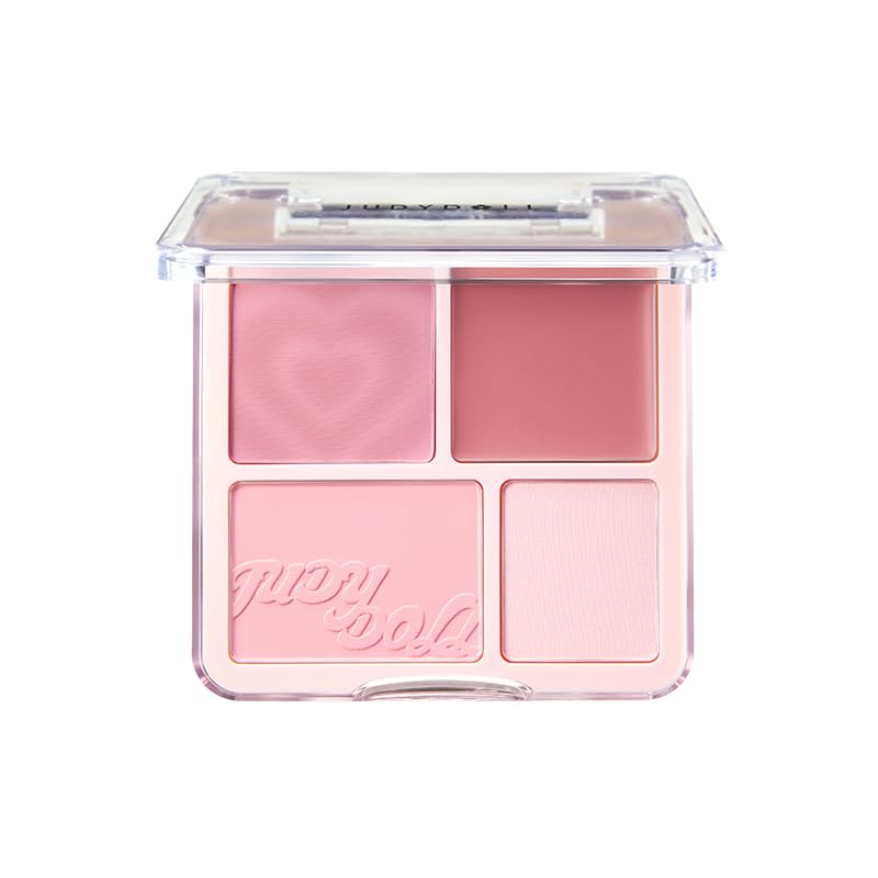 

Official Japan JUDYDOLL Wagamama Cheek Chinese Cosmetics Cheek Matte Highlight Hot Highlighter, Palette, Multi-Palette (03 Cherry, 9g)