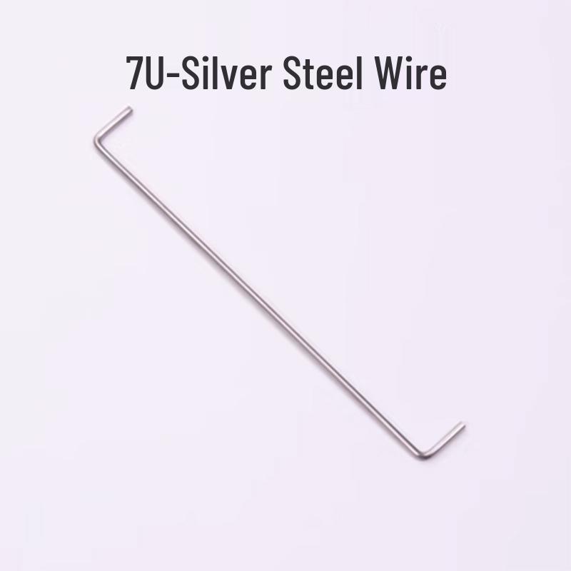 

Steel Plate Satellite Stabilizer for Mechanical Keyboards - Panda, Sea Salt Lemon, Black & White, Gold-Plated Steel Wire