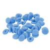 50PCS Foam Earbuds Cover 15mm Sponge Earbuds Replacement Ear Pads Tips Protector for MP3 MP4 Tablets Earphones Blue