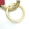 Used Good Quality BURBERRY Leather Tassel chaRM Keychain Tassel
