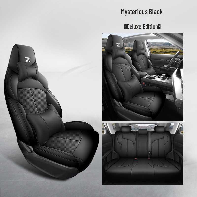 Premium Perforated Leather Car Seat Cushion for Oshan Z6 - All-Season Comfort Model