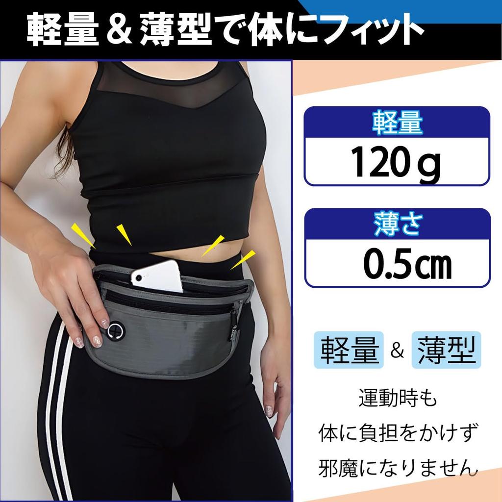 Waterproof Waist Pouch with RFID and a Hidden Passport for International Perfect for Travel and Perfect for Men and Protection, Anti-Skimming, Travel,