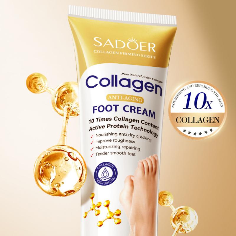 Kollagen Anti-rynke Fodcreme 60gSADOER Nærende Pleje Efterårs- og Vinterfodcreme