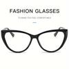 1Pcs 1 Pair Of New High-End Retro Cat Eye Frames For Men And Women Fashionable Anti-Blue Light Color-Changing Glasses
