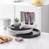 Natural Marble Round Tray Nordic Style Light Luxury Home Decoration Beauty Tray Bathroom Storage Tray