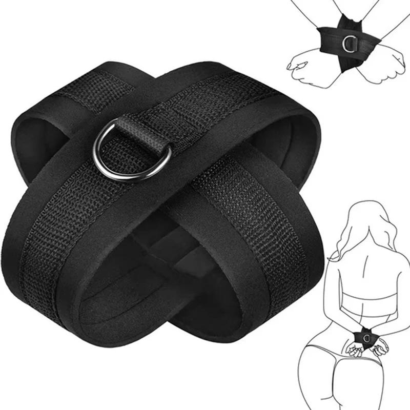 Bondage Kit  Restraints Fetish Erotic Sex Toys For Couples Women Bandage Slave Collars Obedience Handcuffs Master Adult Game