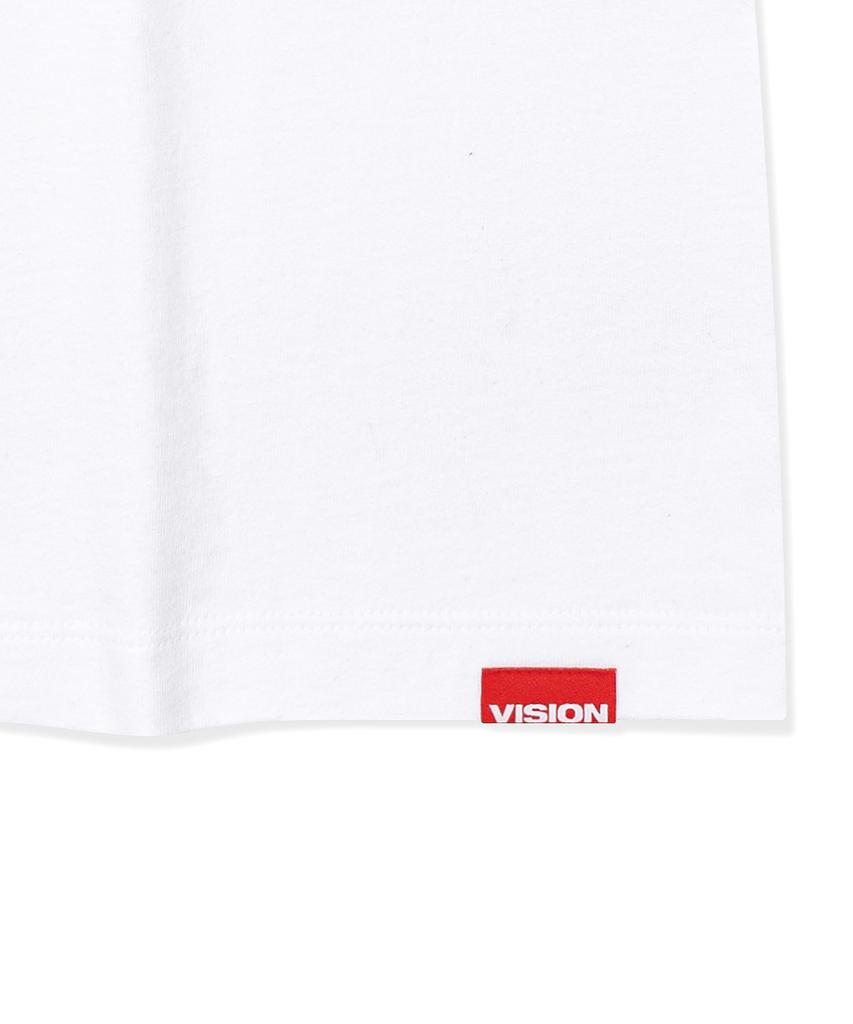 VISION STREETWEAR Vsw Blurry Love & Peace Ws T-Shirts White