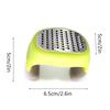1PC Stainless Steel Grater Effortless Zesting Grating Shredding For Ginger Garlic Cheese Vegetables Durable Easy To Clean