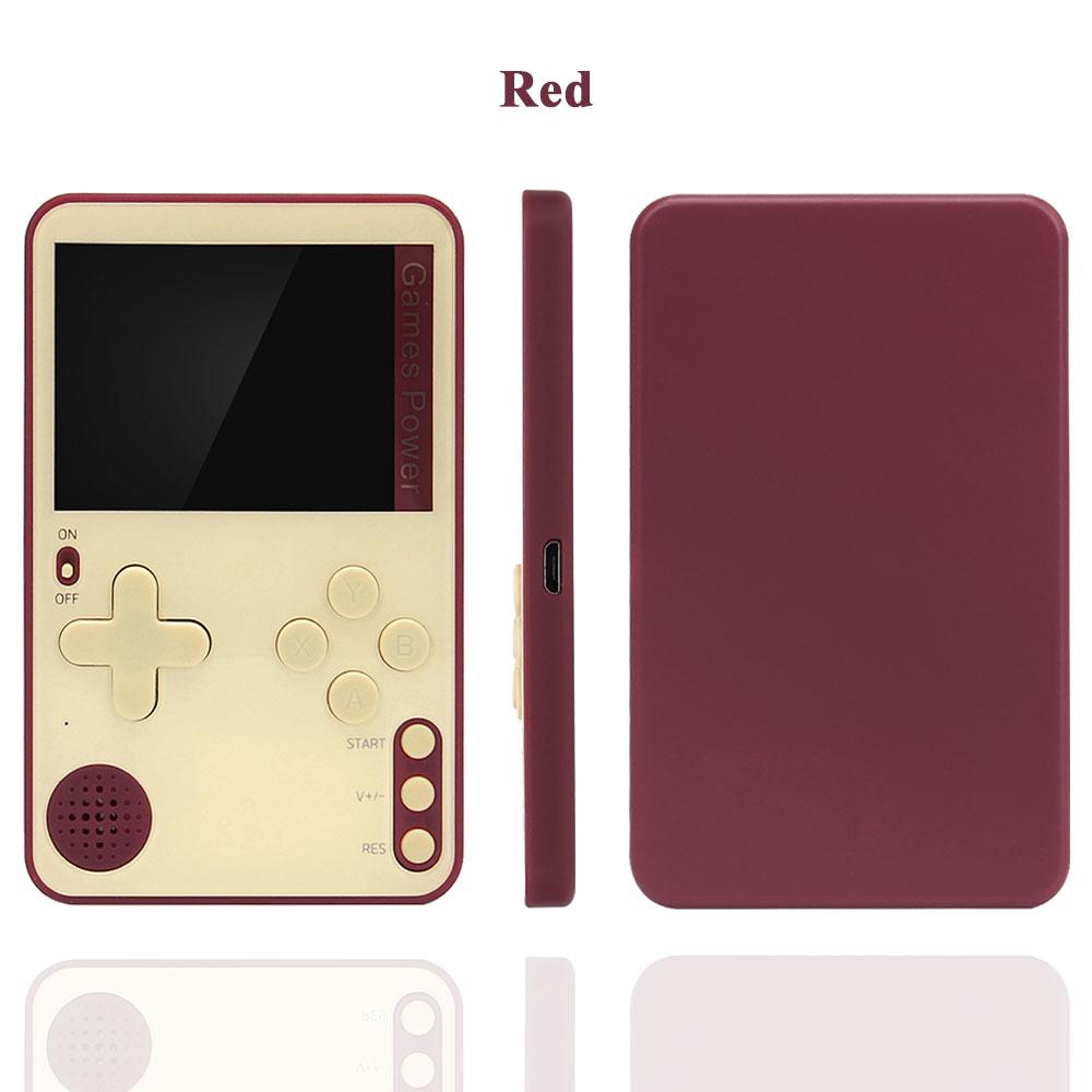 K10 Handheld Game Console FC500 Classic Games LCD Portable Retro Video Mini Game Console Rechargeable Great Gift for Kids