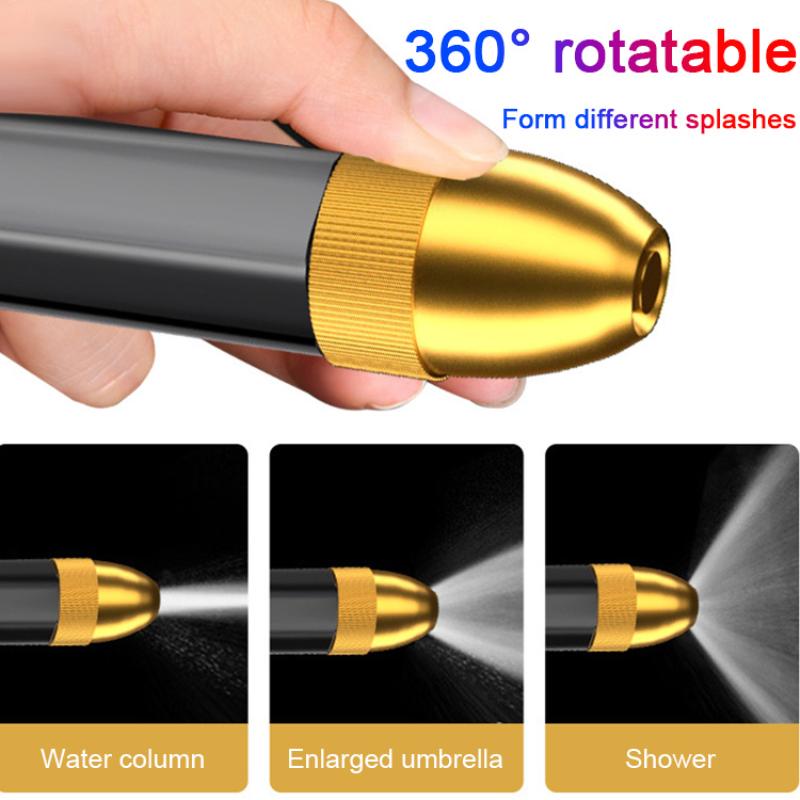 Pistol de udare multifuncțional de înaltă presiune cu duză placată cu cupru