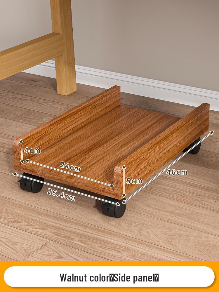 Movable Desktop Computer Stand with Wheels
