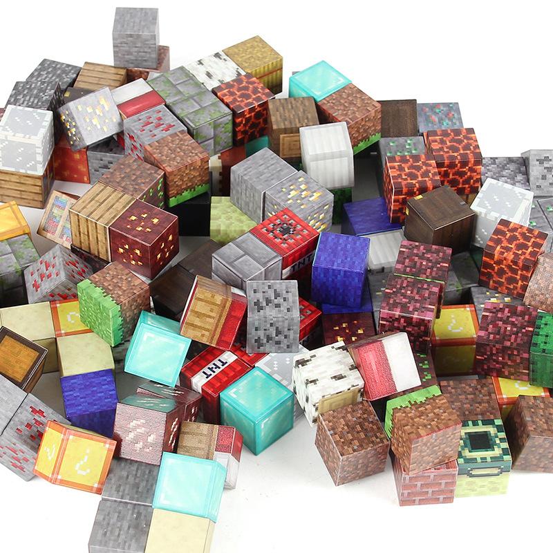 40 Square Peripheral Accessories Bulk Diy Magnetic Building Block Educational Toys