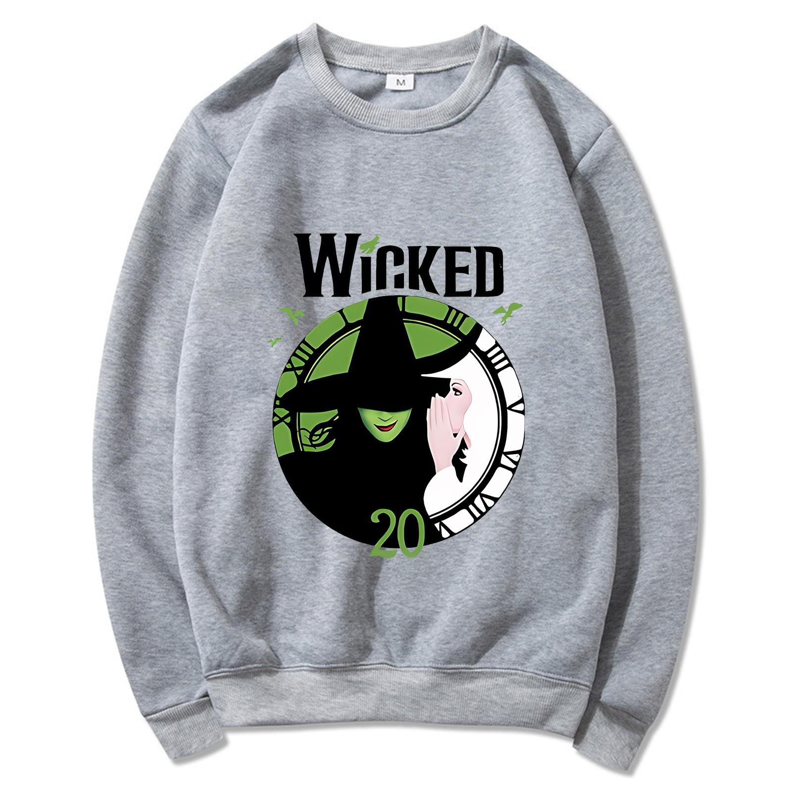 

Жіночі повсякденні модні світшоти з довгим рукавом і круглим вирізом з принтом. Пуловер M