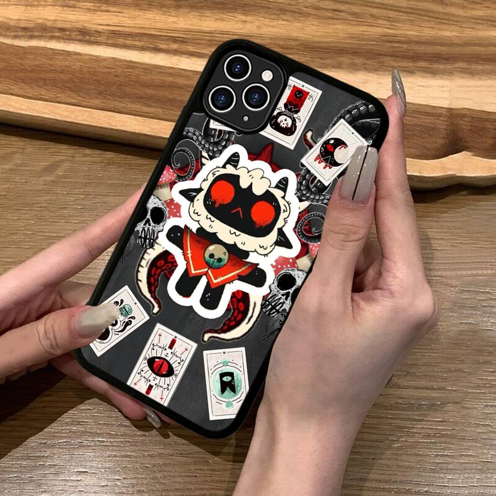 Classic Game Cult Of The L-Lamb Phone Case For IPhone 17 Pro 16 Plus 16 Pro Max 15 14 13 12 11 PC+TPU Back Cover