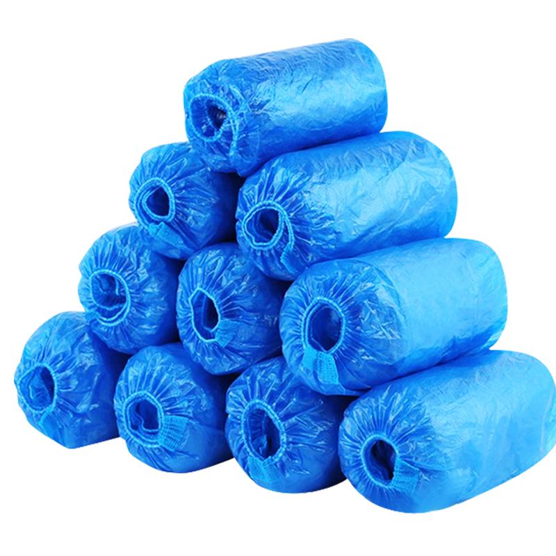 Youao Disposable PE Shoe Covers, 200 Count