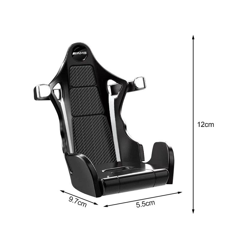 Racing Seat Shape Car Air Outlet Mount Shockproof Car Phone Holder Stand For Mercedes Benz AMG GLE GLS GLC CLA GLB ML C500 C200 C300 W204 W206 W203