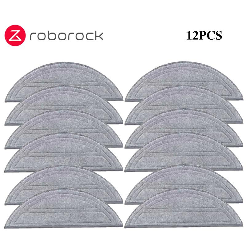 Roborock Saros 10/Roborock S9 MaxV Ultra Robot Vacuum Spare Parts Main Side Brushes Mop Cloths HEPA Filters Dust Bags Accessorie