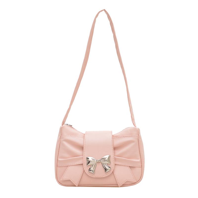 Ins French Niche Texture Bag Women's 2025 Summer New Bow Underarm Bag Foreign and Beautiful Shoulder Bag