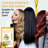 Ginger Fortify Pro Shampoo-Deep Cleanses Hair, Contrals Oil-Enhance Shine & Softness-Suitable For All Hair Types, 300ml