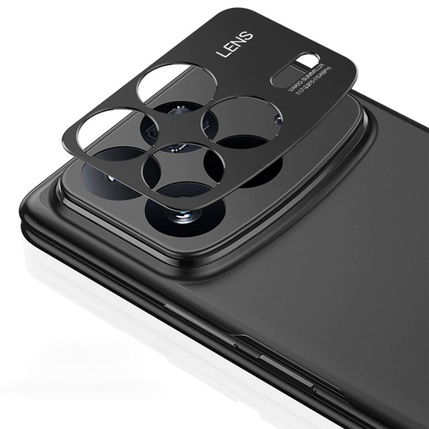

KALEBOL KLB-LPC005 For Xiaomi Mix Fold 4 5G Hollow Lens Protector Aluminum Alloy Phone Camera Bezel Cover A