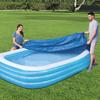 Schwimmbadmatte Abdeckung Außen Schwimmbad Teppich Abdeckung Rechteckige Schwimmbad Abdeckung 120*69 Zoll