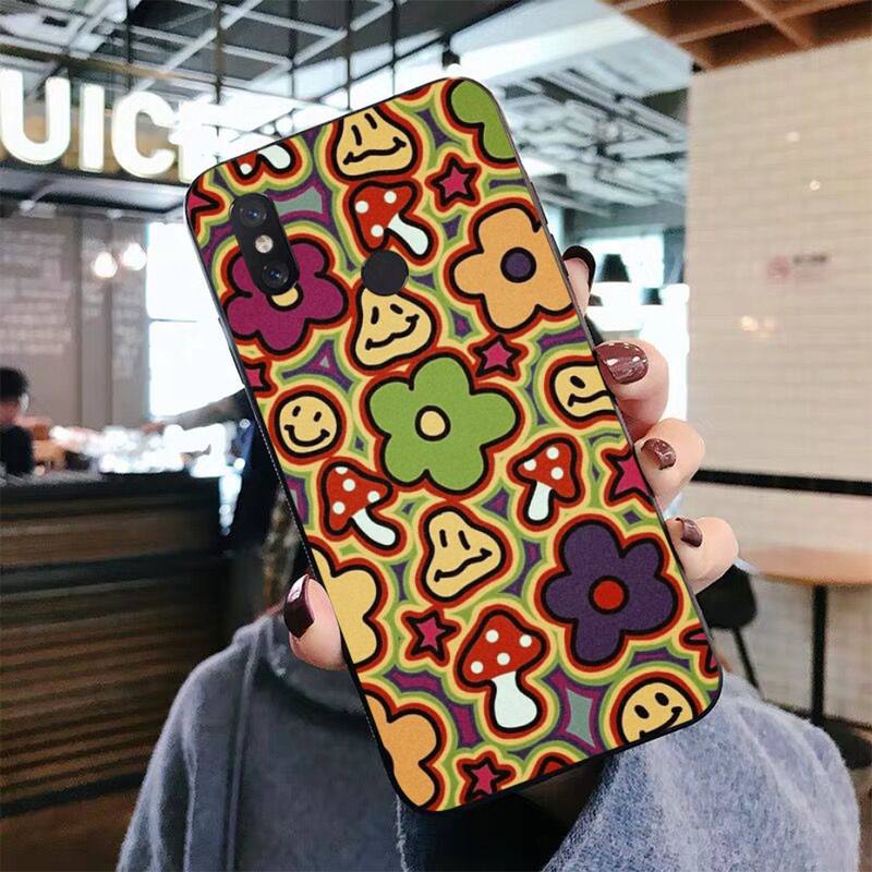 Mushroom Cute  Phone Case for Xiaomi Mi 5 6 8 9 10 Lite Pro SE Mix 2s 3 F1 Max2 3