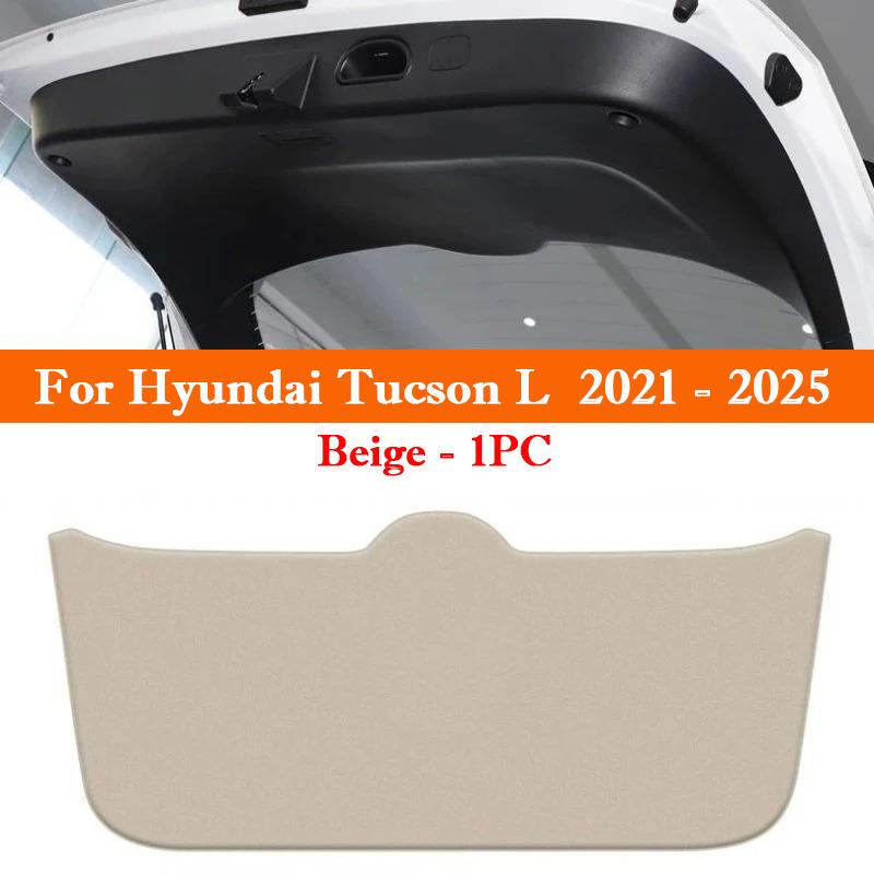 For Hyundai Tucson L Custo Car Trunk Door Anti Kick Pad Tailgate Protection Mat Cushion Cargo Liner Interior Decor Accessories