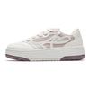 Anta Sunny Wind Casual Versatile Simple Cute Low-Top Skate Shoes Kids Sneakers Ivory-White Conch-Pink 122618034-3