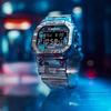 Casio G-SQUAD Series G-SHOCK Dimensional Era Series Ice Tough Retro Classic Small Square Sports Waterproof Watch Quartz Movement Resin DW-5600NN-1PR