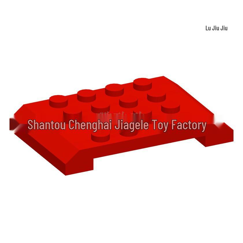 50G Строительные блоки MOC, совместимые с 32739, 4x6 Скатная панель крыши