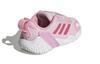 Adidas 4Uture Comfortable Slip Resistant Abrasion Resistant Low top Running Shoes Pink Infant And Toddler GW2880