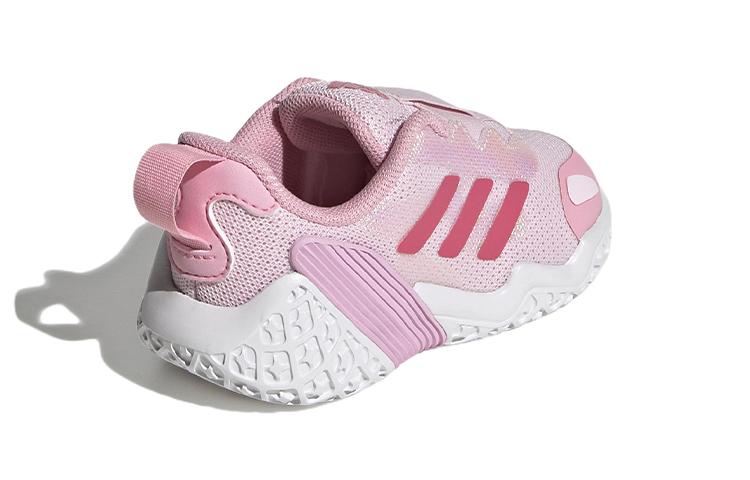 Adidas 4Uture Comfortable Slip Resistant Abrasion Resistant Low top Running Shoes Pink Infant And Toddler GW2880