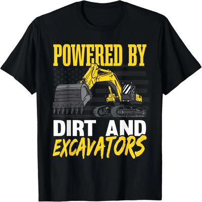 Toddler Construction Vehicle Excavator T-Shirt
