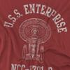 STAR TREK Mens Enterprise D Athletic T-Shirt