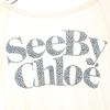 SEE BY CHLOE Long sleeve T-shirt M white Ron T Women Used