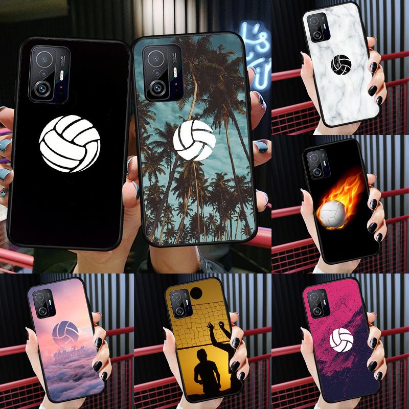 Volleyball Sport Case For Xiaomi 14T 11T 12T 13T Pro 13 14 Ultra POCO X7 Pro X3 X5 F3 F5 F6 M6 X6 Pro Cover