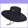 Summer Outdoor Fishing Hat For Men With Large Brim Sun Protection And Breathability
