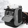 Roller Skate Bag Ice Skate Shoes Bag Oxford Cloth Ski Snow Boots Bag Multi-Compartments Ice-Skating Shoulder Bag for Ski Sports