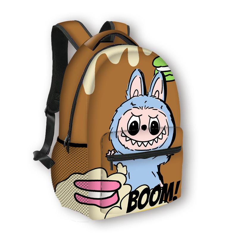 

The new schoolbag is a full-printed large-capacity backpack for primary and secondary school students, and a girls high-end casual backpack batch.