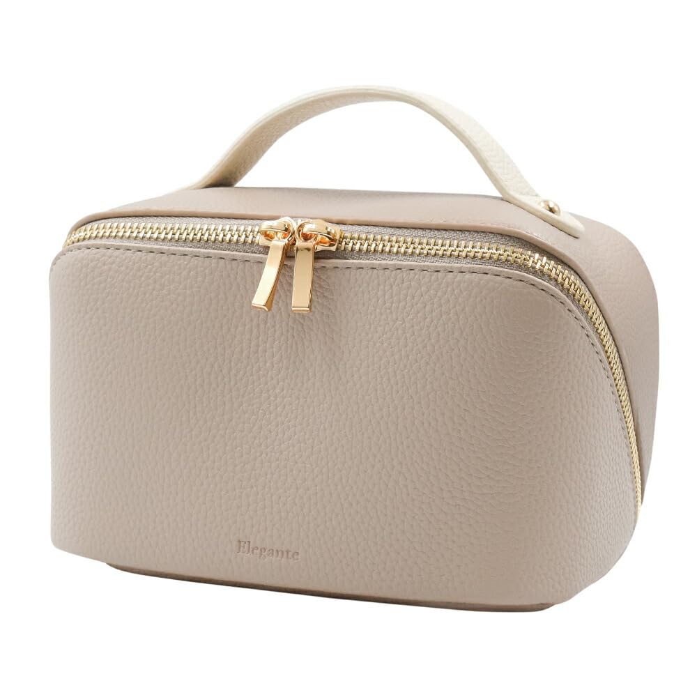 

Официальная косметичка Elegante Cosmetic Большая дорожная косметичка-трюмо Розово-бежевый чехол, Вместимость, Чехол, Чехол, Портативный, Разделенный, Функциональный, Многоцелевой чехол,
