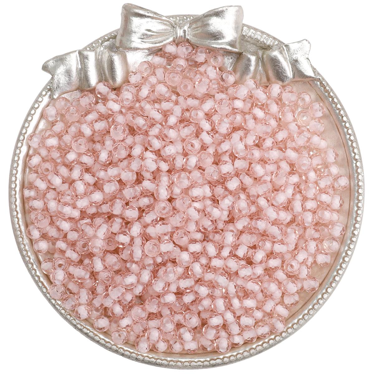 

120 шт. стеклянные бусины, чешские бусины, бусины-разделители с двойным окрашиванием для изготовления ювелирных изделий, аксессуары поросенок розовый