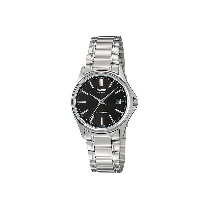 CASIO G Shock LTP 1183A 1A LTP-1183A-1A Black Dial