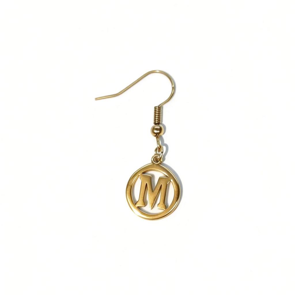 Custom Stainless Steel Letter Necklace & Earrings Set for Women - Gold/Silver, Non-fading, Simple & Versatile Design