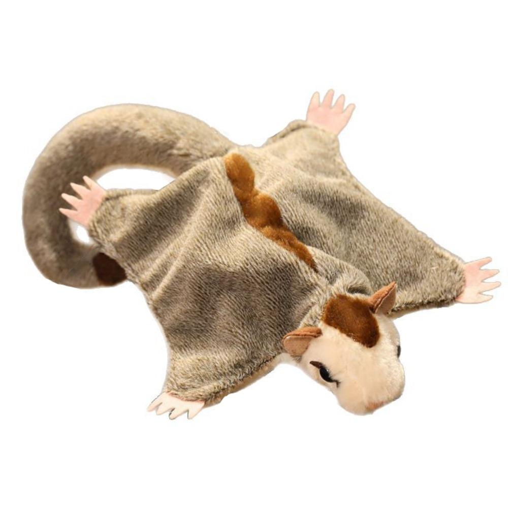 Simulation Sugar Glider Plush Toy Magnetic Australian Flying Squirrel Doll Friends Gift